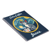 Katzen, Kaffee, Jesus Custom Notebook Chat Lover G Notizblock (Rechte Seite)