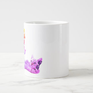 Katzen-/Kaffee-Spezialtasse Jumbo-Tasse