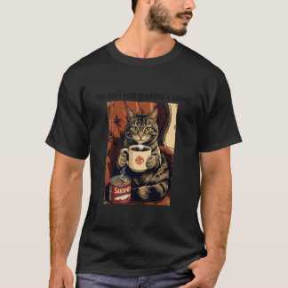 Katzen Kaffee und Sardinen Das ist nicht das Katze T-Shirt