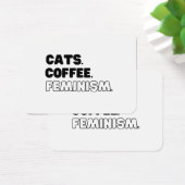 Katzen Kaffeefeminismus (Schreibtisch)