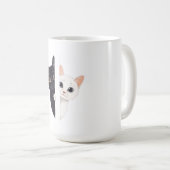 Katzen Kaffeetasse (VorderseiteRechts)