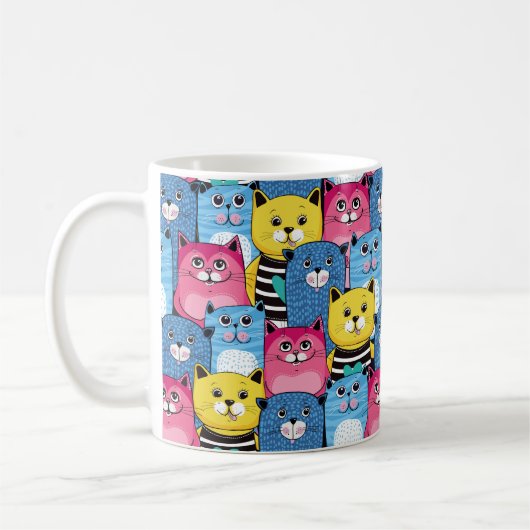 Katzen Kaffeetasse (Links)