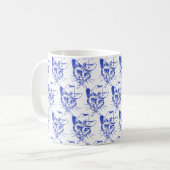 Katzen-Kaffeetasse Kaffeetasse (Vorderseite Links)