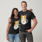 Katzen-Kaffeetasse T-Shirt (Unisex)