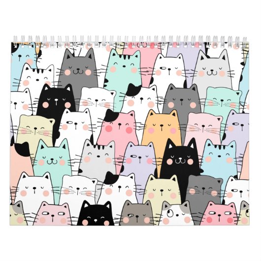 Katzen-Kalender 2024 Kalender (Titelbild)