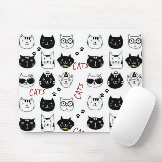 Katzen Kätzchen Maus Pad! Mousepad (Mit Mouse)