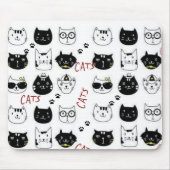 Katzen Kätzchen Maus Pad! Mousepad (Vorne)