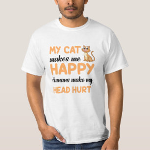 Katzen Katze Katze Lover Pet Kätzchen Tiere Sonnen T-Shirt