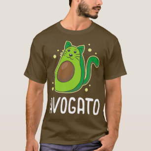 Katzen Katzen Katze Avocado Lover Avogato Geburtst T-Shirt