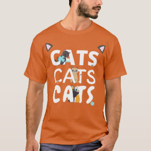 Katzen Katzen Katzen 4 T-Shirt