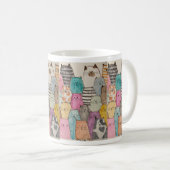Katzen! Katzen! Katzen! Kaffeetasse (VorderseiteRechts)