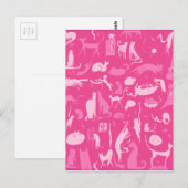 Katzen! Katzen! Katzen! Postkarte (Vorne/Hinten)