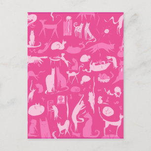 Katzen! Katzen! Katzen! Postkarte