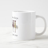 Katzen, Katzen, Katzen und eine Kitten-Riesen-Kaff Jumbo-Tasse (Rechts)