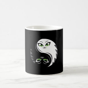 Katzen Katzen Katzenklumpen Ying Yang Hangover Ges Kaffeetasse