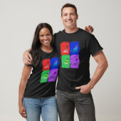 Katzen Katzen Pop Kunst T-Shirt (Unisex)
