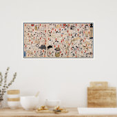 Katzen: Katzen von Utagawa Kuniyoshi Poster (Küche)