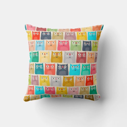 Katzen Kissen (Rückseite)