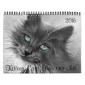Katzen , Kittens , 2016 Kalender KaterinaArt (Titelbild)