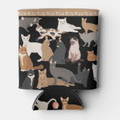 Katzen | Kitty Cat Mama / Vater | Pet Lovers Dosenkühler (Vorderseite)