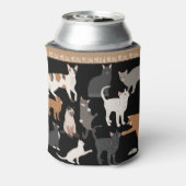 Katzen | Kitty Cat Mama / Vater | Pet Lovers Dosenkühler (Kanne Rückseite)