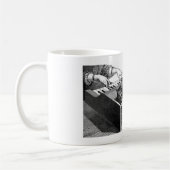 Katzen-Klavier-Tasse Kaffeetasse (Links)