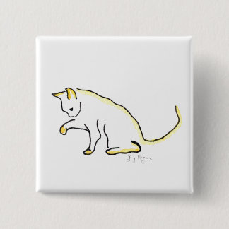 Katzen-Knopf Button