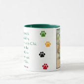 Katzen Knospe u. Tony-Meditations-Tassen-Grün Tasse (Zentrum)