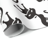 Katzen-König Geschenkpapier (Rolleneckpunkt)