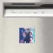 Katzen-Königin Magnet (In Situ (Geschirrspüler))