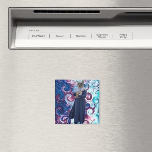 Katzen-Königin Magnet (In Situ (Geschirrspüler))