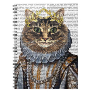 Katzen-Königin Notizblock