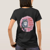 Katzen-Körpersprache-Decoder Unisex T-Shirt (Rückseite)