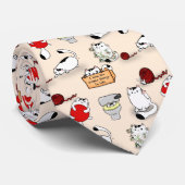 Katzen Krawatte (Gerollt)