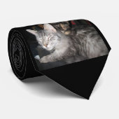 Katzen Krawatte (Gerollt)