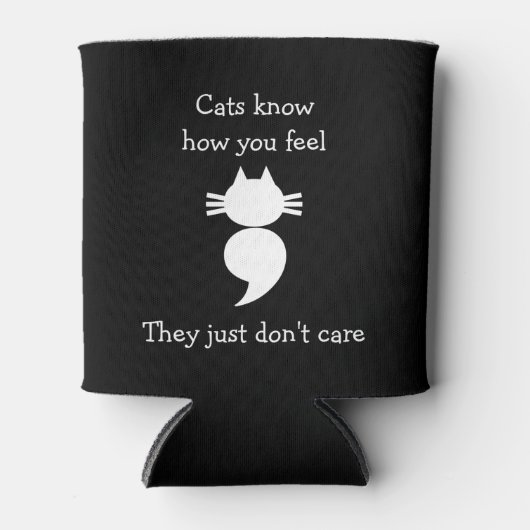 Katzen kümmern sich nicht dosenkühler (Vorderseite)