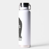 Katzen kümmern sich nicht, wenn du verrückt bist trinkflasche (Rückseite)