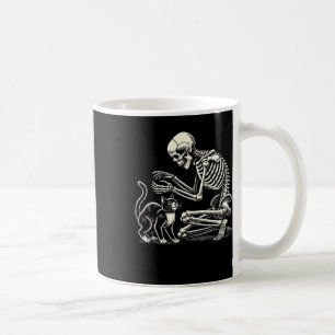 Katzen Kunst für Männer Frauen Feline Kostüm Hallo Kaffeetasse