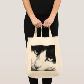 Katzen-Kunst-Taschen-Tasche Tragetasche (Vorderseite (Produkt))