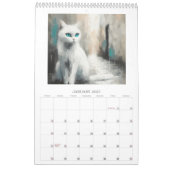 Katzen-Kunst-Wandkalender 2027 Kalender (Jan 2027)
