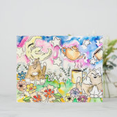 Katzen-Kunstdruck (Stehend Vorderseite)