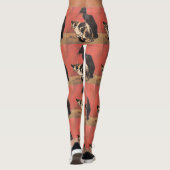 Katzen, Kunstmalerei von Theophile Steinlen Leggings (Rückseite)