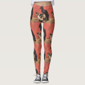 Katzen, Kunstmalerei von Theophile Steinlen Leggings (Vorderseite)