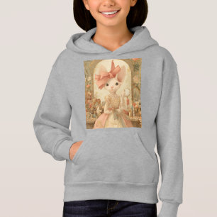 Katzen – Kunstporträt der viktorianischen Katze - Hoodie