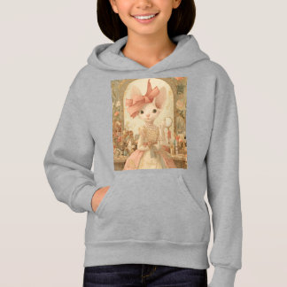 Katzen – Kunstporträt der viktorianischen Katze - Hoodie