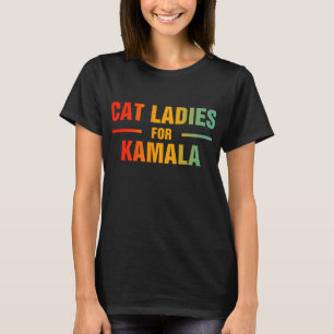 Katzen Ladys für Kamala T-Shirt