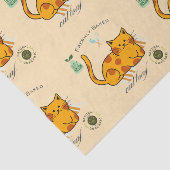 Katzen-Laib-Funny Seidenpapier (Ausschnitt)