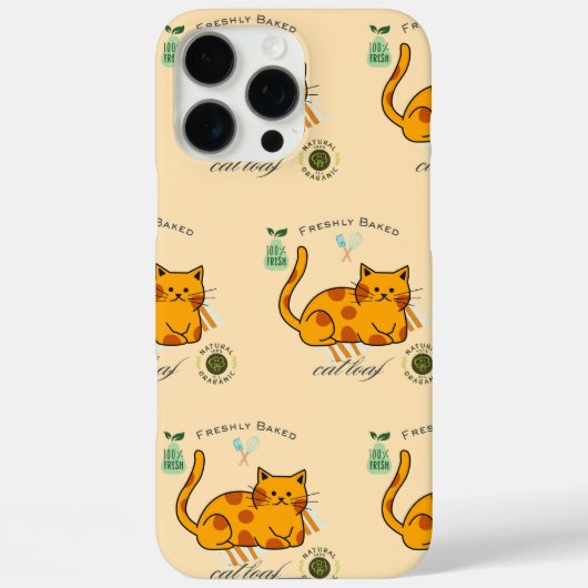 Katzen-Laibchen Lustig Case-Mate iPhone Hülle (Rückseite)