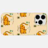 Katzen-Laibchen Lustig Case-Mate iPhone Hülle (Rückseite (Horizontal))