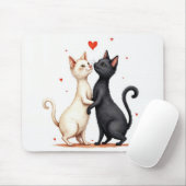 Katzen langsames Tanzen Mousepad (Mit Mouse)